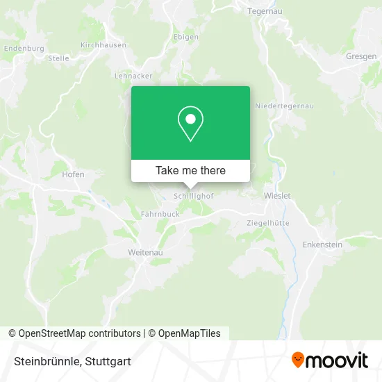 Steinbrünnle map