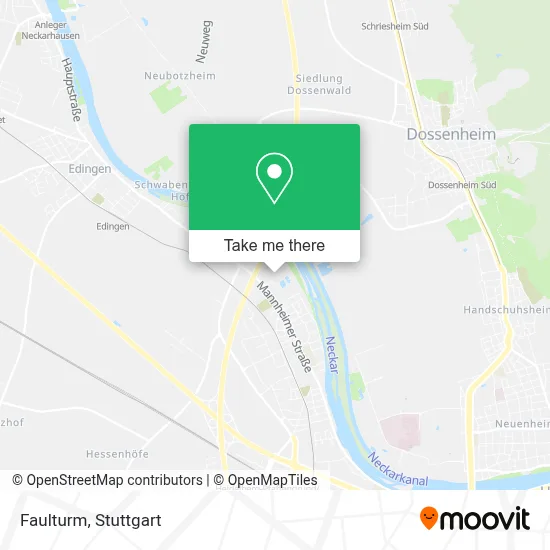 Faulturm map