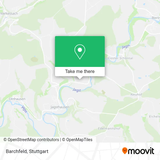 Barchfeld map