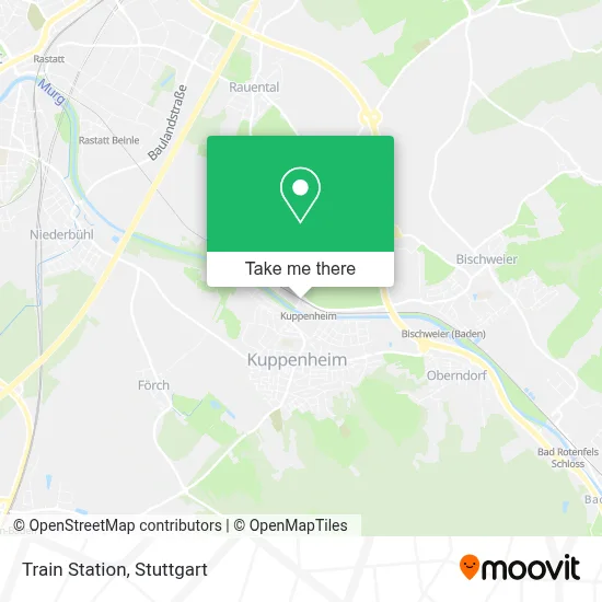 Bahnhof map