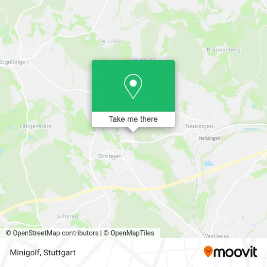 Minigolf map