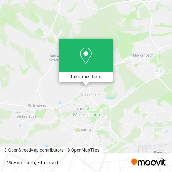 Miesenbach map
