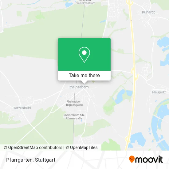 Pfarrgarten map