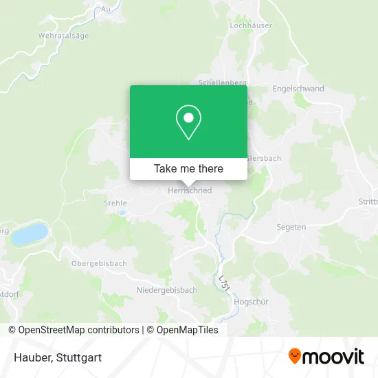 Hauber map
