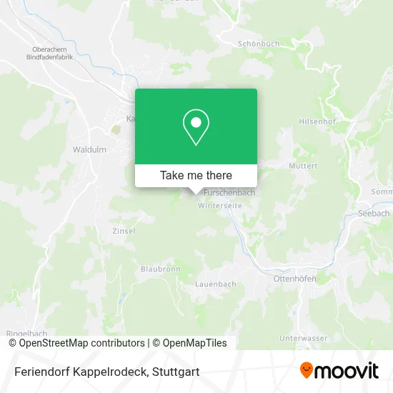 Feriendorf Kappelrodeck map