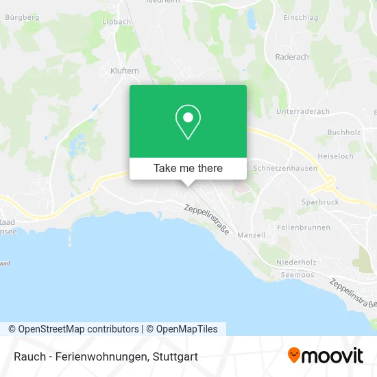 Rauch - Ferienwohnungen map