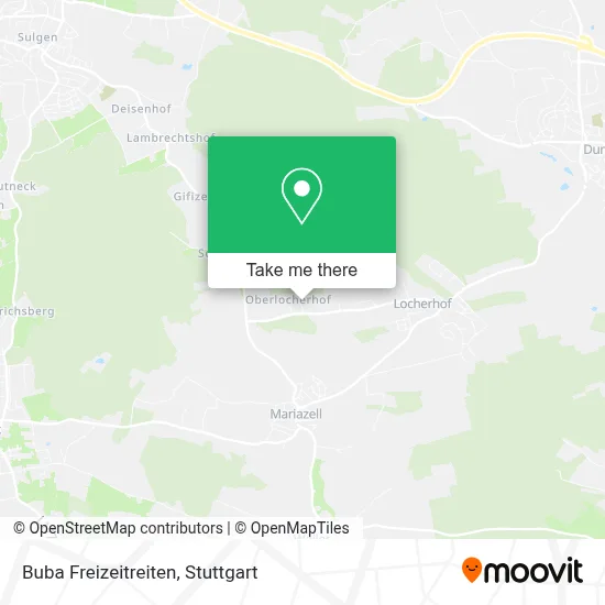 Buba Freizeitreiten map