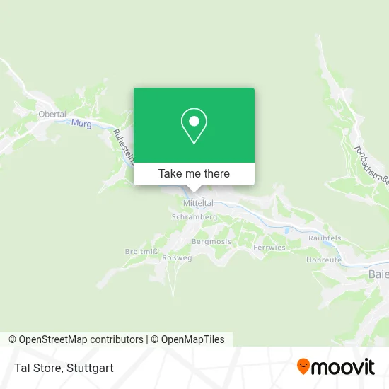 Tal Store map