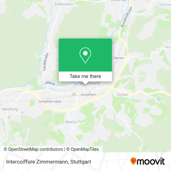 Intercoiffure Zimmermann map