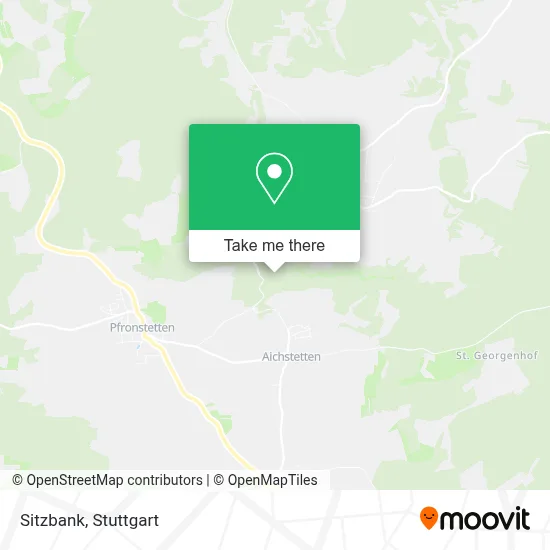 Sitzbank map