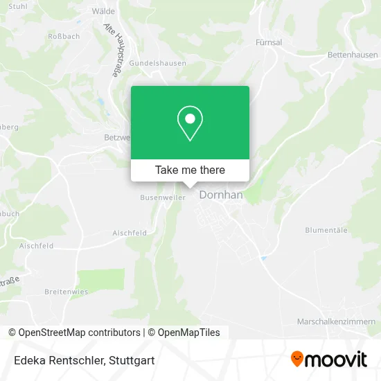 Edeka Rentschler map