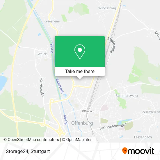 Storage24 map