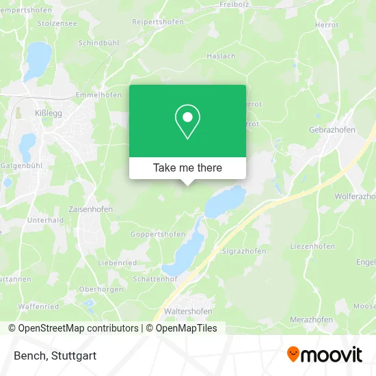 Bench map