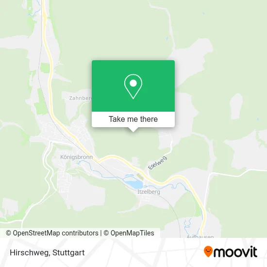 Hirschweg map