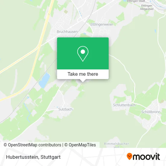 Hubertusstein map