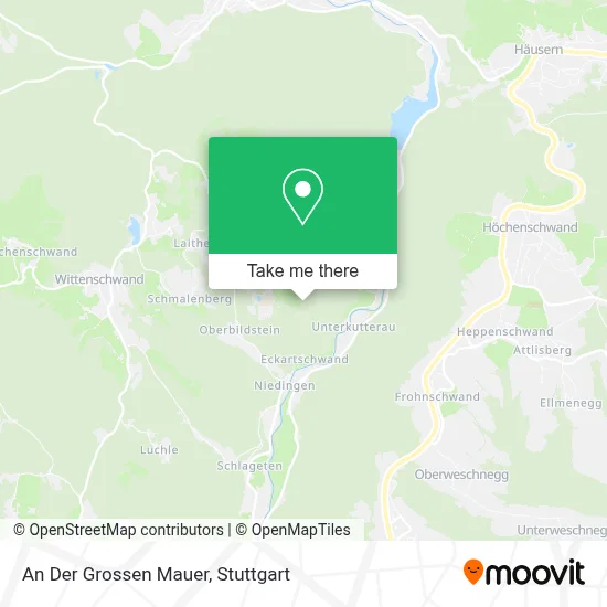 An Der Grossen Mauer map