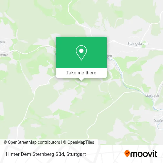 Hinter Dem Sternberg Süd map
