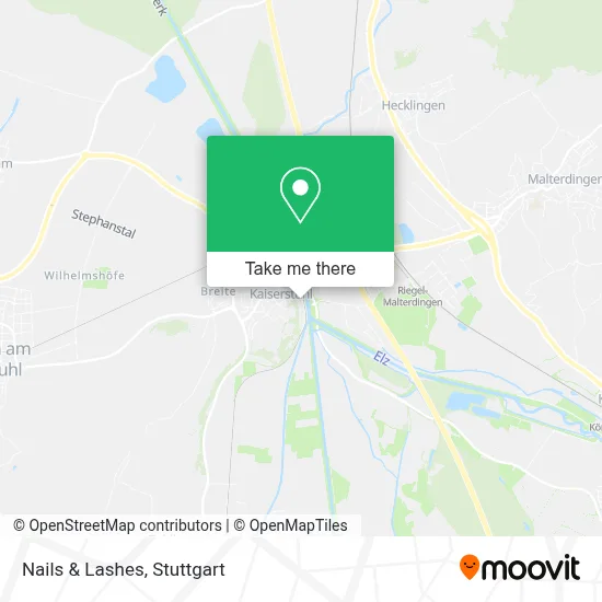 Nails & Lashes map