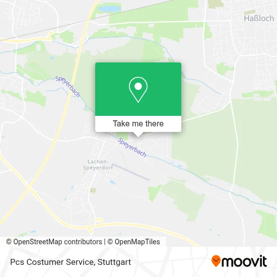 Pcs Costumer Service map