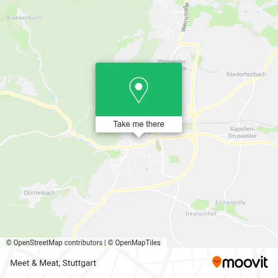 Meet & Meat map