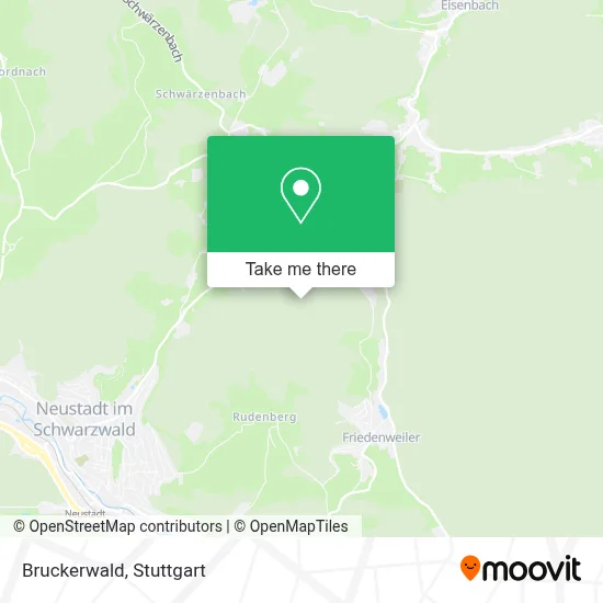 Bruckerwald map