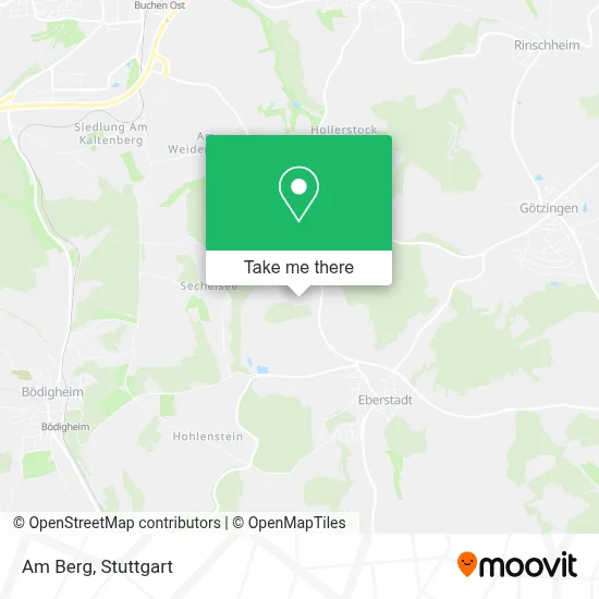 Am Berg map