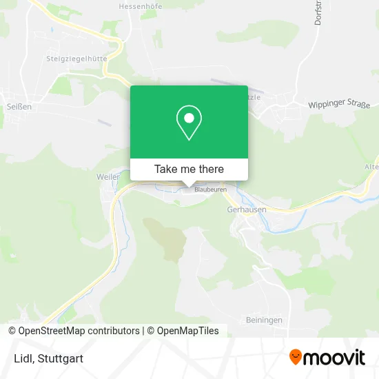 Lidl map