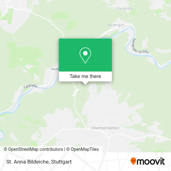 St. Anna Bildeiche map