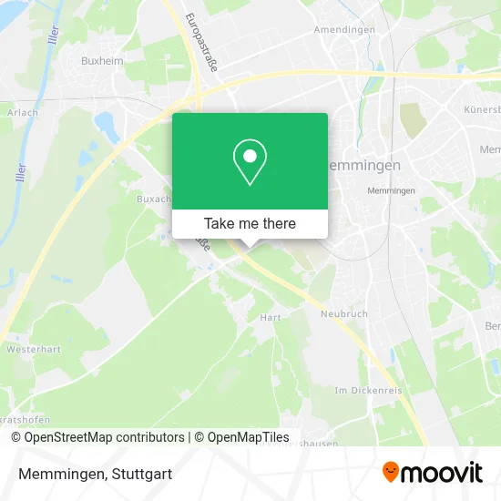 Memmingen map