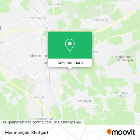 Memmingen map