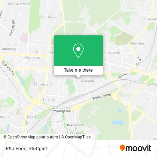 R&J Food map