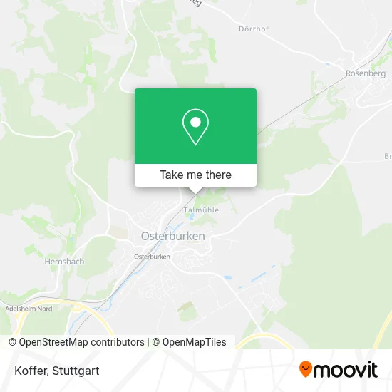 Koffer map
