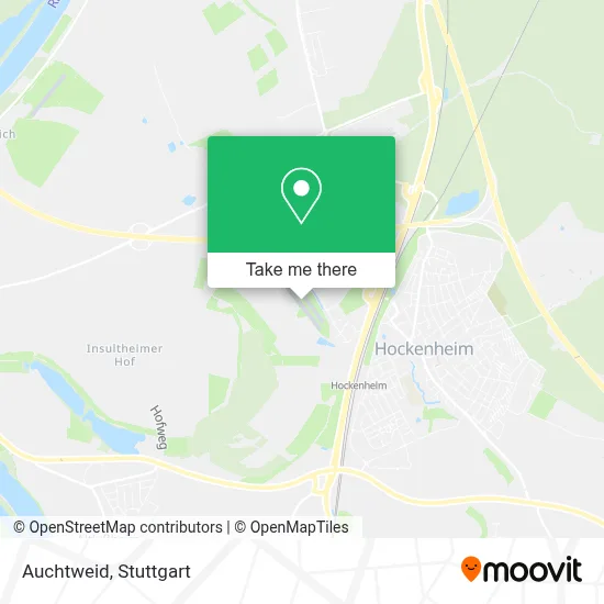 Auchtweid map
