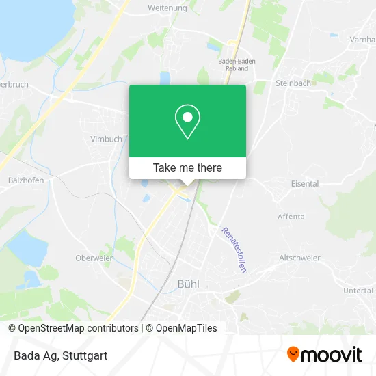 Bada Ag map