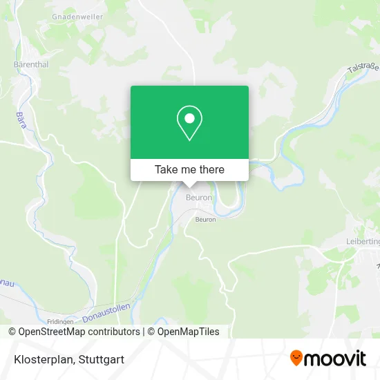Klosterplan map