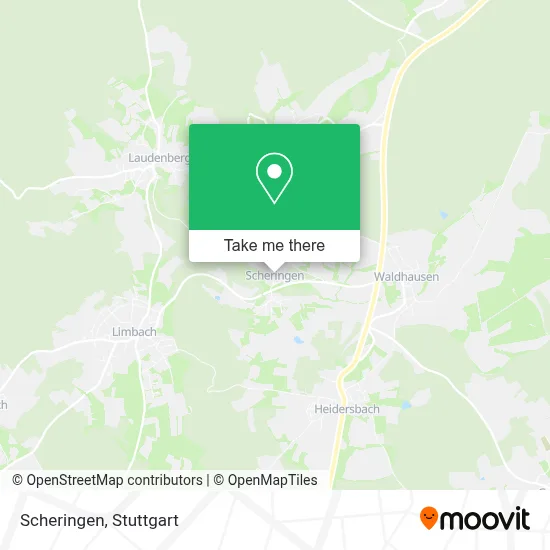 Scheringen map