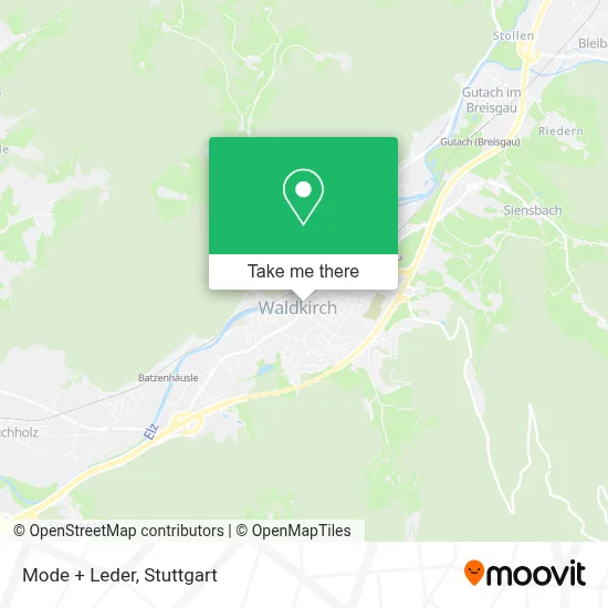 Mode + Leder map