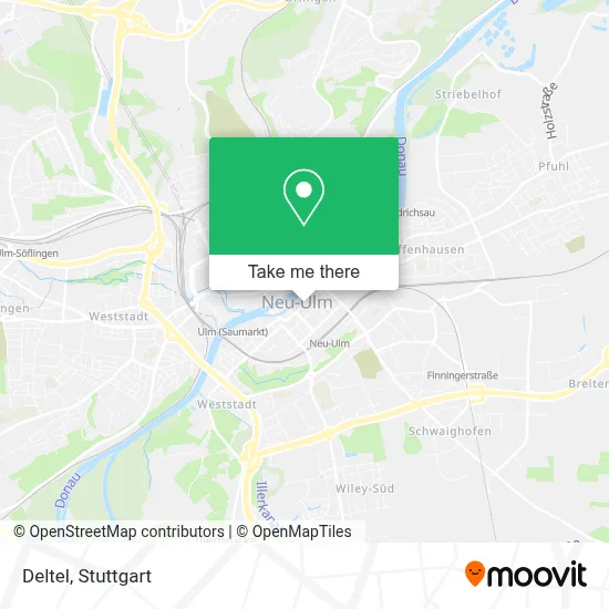 Deltel map