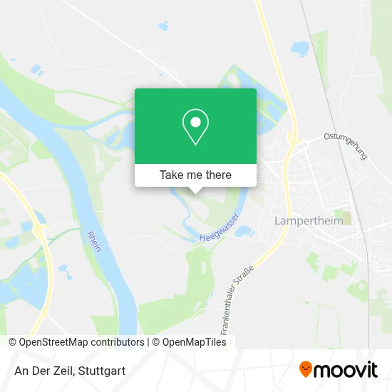 An Der Zeil map