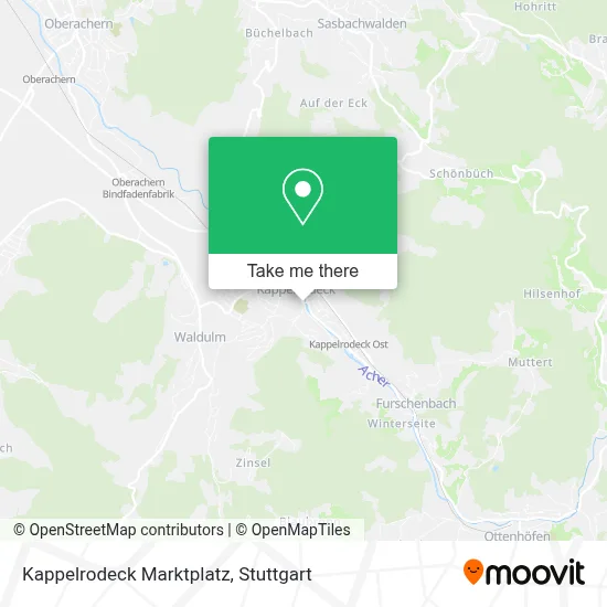 Kappelrodeck Marktplatz map