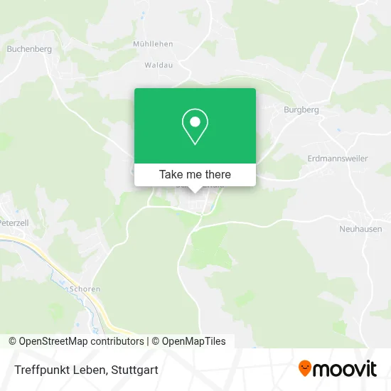 Treffpunkt Leben map