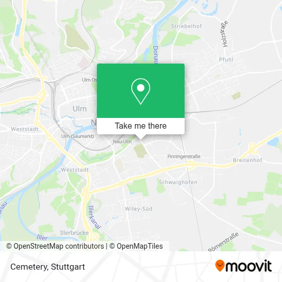 Friedhof map