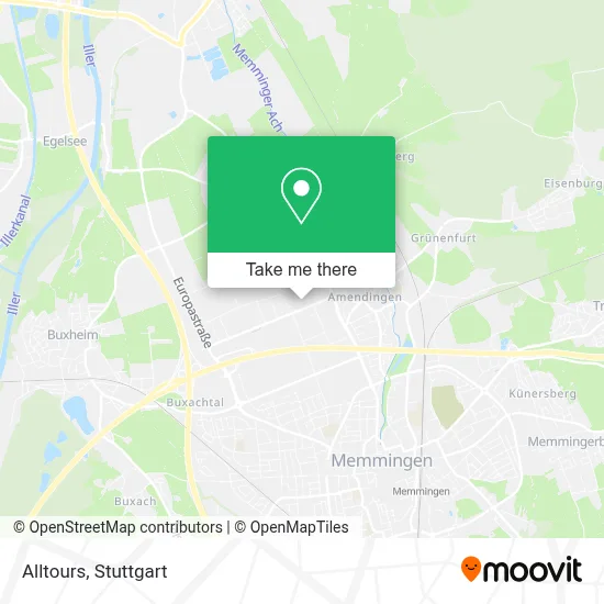 Alltours map