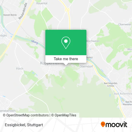 Essigbickel map
