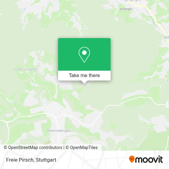 Freie Pirsch map