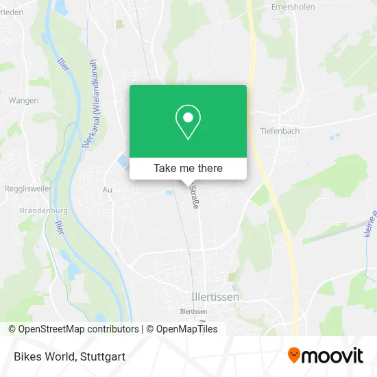 Bikes World map
