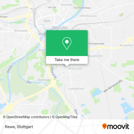 Rewe map