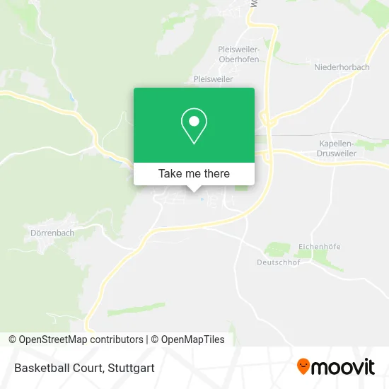 Basketballplatz map