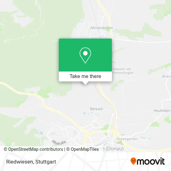 Riedwiesen map