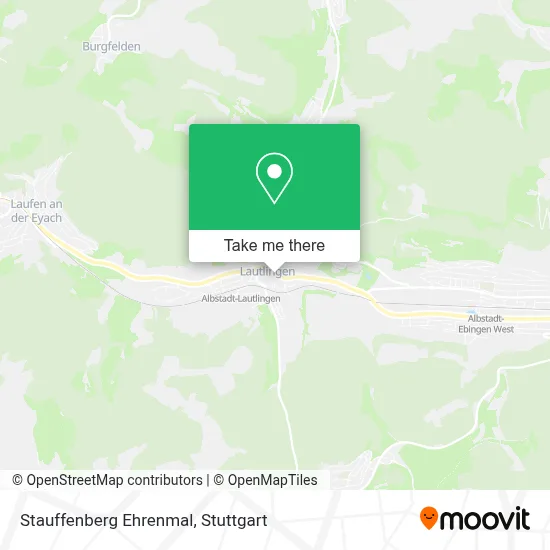 Stauffenberg Ehrenmal map
